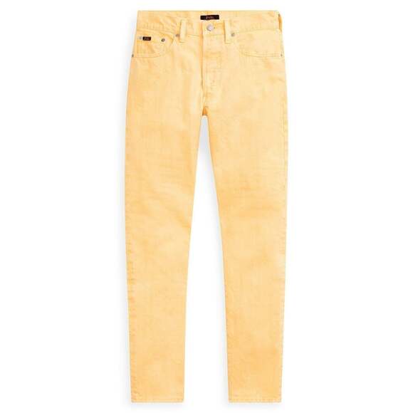 Polo Ralph Lauren Denim - NEW! Polo Ralph Lauren Women's 26 Yellow Callen High-rise Slim Jeans NWT $168